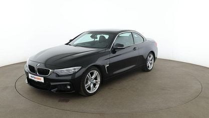 Gebraucht BMW 420 Cabriolet M Sport 184 PS (135 kW) 2017 Schwarz Cabrio