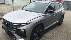 Shimmering silver Gebraucht 2024 Hyundai Tucson N Line SUV | 33.989 € (Fairer Preis)