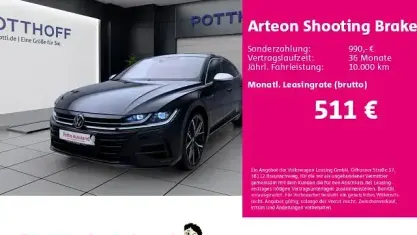 Gebraucht VW Arteon R 320 PS (235 kW) 2021 Deep black perleffekt Limousine