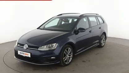 Blau Gebraucht 2017 VW Golf VII Comfortline Kombi | 13.710 € (Fairer Preis)