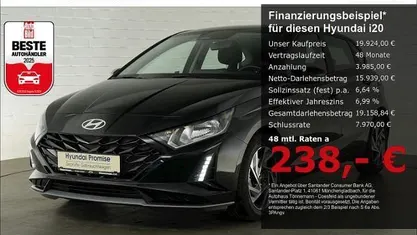 Schwarz Gebraucht 2025 Hyundai i20 Trend Limousine | 19.924 € (Fairer Preis)