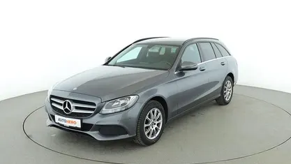 Usata Mercedes C200 Business 136 CV (100 kW) 2017 Grigio Station wagon