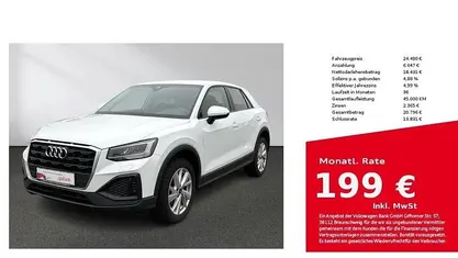 Gebraucht Audi Q2 Ambiente 116 PS (85 kW) 2023 Arkonaweiß SUV