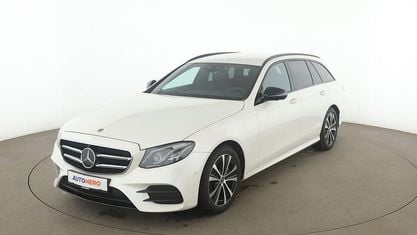 Gebraucht Mercedes E220 AMG line 194 PS (142 kW) 2020 Weiß Kombi