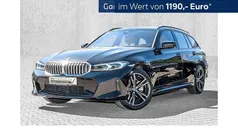 Schwarz Gebraucht 2024 BMW 330e M Sport Kombi | 38.990 € (Superpreis)