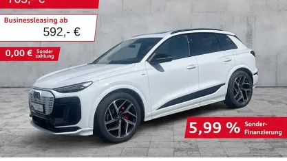 Gebraucht Audi Q6 e-tron Advanced 285 kW (388 PS) 2025 Weiß SUV