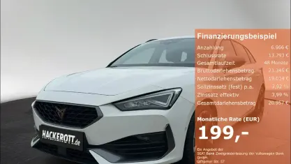 Gebraucht Cupra Leon 150 PS (110 kW) 2023 Weiss Limousine