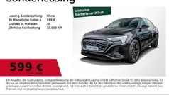 Mythosschwarz metallic Gebraucht 2024 Audi Q8 Sportback e-tron S-Line SUV | 59.990 €