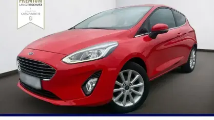 Gebraucht Ford Fiesta Titanium 86 PS (63 kW) 2018 Rot Kleinwagen