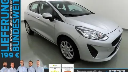 Polarsilber metallic Gebraucht 2018 Ford Fiesta Cool & Sound Edition Limousine | 9.240 € (Etwas zu teuer)