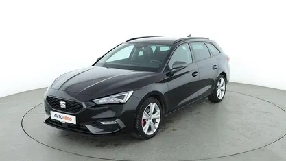 Schwarz Gebraucht 2021 Seat Leon FR Kombi | 16.320 € (Fairer Preis)