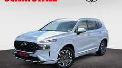 Weiss (glacier white / mic) Gebraucht 2021 Hyundai Santa Fe Signature SUV | 34.979 € (Fairer Preis)