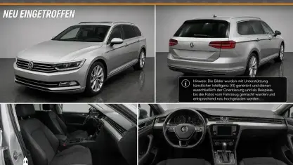 Gebraucht VW Passat Highline 239 PS (175 kW) 2015 Tungsten silver metallic Kombi