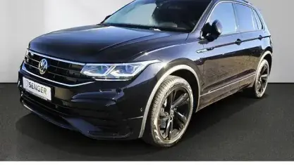 Gebraucht VW Tiguan R-line 200 PS (147 kW) 2022 Schwarz SUV