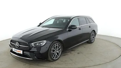 Gebraucht Mercedes E200 AMG line 2022 Schwarz Kombi