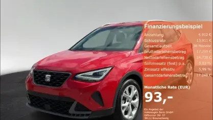 Gebraucht Seat Arona FR 116 PS (85 kW) 2024 Rot SUV