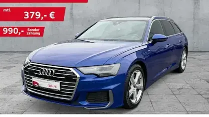 Gebraucht Audi A6 S-Line 286 PS (210 kW) 2022 Ultrablau metallic Kombi