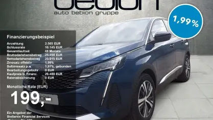 Gebraucht Peugeot 3008 Allure 136 PS (100 kW) 2024 Metfa celebes blau SUV