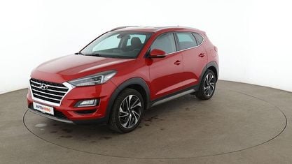 Gebraucht Hyundai Tucson Style 136 PS (100 kW) 2018 Rot SUV
