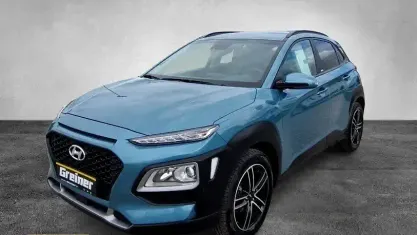 Gebraucht Hyundai Kona YES! 120 PS (88 kW) 2020 Ceramic blue (metallic) SUV