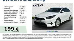 Weiß Neu 2025 Kia Ceed Sportswagon Vision Kombi | 23.750 € (Fairer Preis)