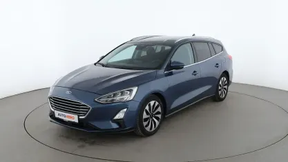 Gebraucht Ford Focus Cool & Connect 125 PS (91 kW) 2019 Blau Kombi