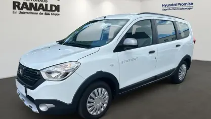 Gebraucht Dacia Lodgy Stepway 116 PS (85 kW) 2018 Weiss Van / Kleinbus