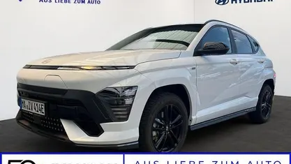 Atlas white Gebraucht 2024 Hyundai Kona N Line SUV | 33.990 € (Fairer Preis)