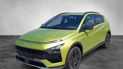 Neu Hyundai Bayon Blackline 90 PS (66 kW) 2026 Lucid lime SUV