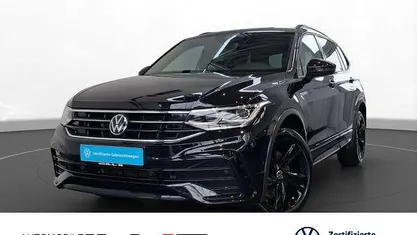 Gebraucht VW Tiguan Allspace R-line 190 PS (139 kW) 2022 Deep black perleffekt (schwarz) SUV