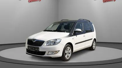 Second-hand Skoda Roomster Plus Edition 86 CP (63 kW) 2013 Alb Monovolum