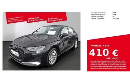 Gebraucht Audi A3 Advanced Plus 116 PS (85 kW) 2025 Mythosschwarz metallic Limousine