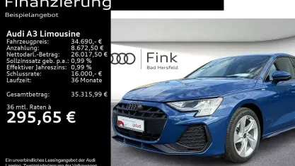Gebraucht Audi A3 S-Line 150 PS (110 kW) 2025 Ascariblau metallic Limousine