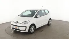 Weiß Gebraucht 2016 VW up! move up! Kleinwagen | 7.560 € (Fairer Preis)