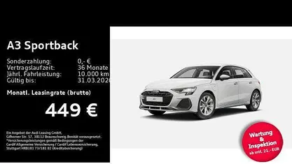 Gebraucht 2026 Audi A3 Sportback e-tron S-Line Kleinwagen | 46.850 € (Fairer Preis)