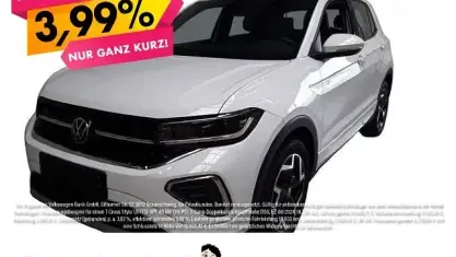 Gebraucht VW T-Cross R-line 116 PS (85 kW) 2025 Pure white SUV
