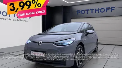 Occasion VW ID.3 Pure 110 kW (150 PK) 2021 Grijs Hatchback