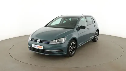 Gebraucht VW Golf VII IQ Drive 131 PS (96 kW) 2019 Blau Limousine