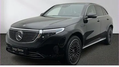 Unilack schwarz uni Gebraucht 2022 Mercedes EQC400 SUV | 39.970 € (Fairer Preis)