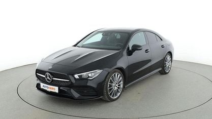 Brugt Mercedes CLA200 AMG line 163 HK (119 kW) 2022 Sort Sedan