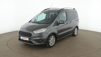 Gebraucht Ford Tourneo Courier Titanium 101 PS (74 kW) 2019 Grau Van / Kleinbus