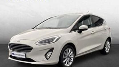 Gebraucht Ford Fiesta Titanium 95 PS (69 kW) 2020 Metropolisweiß metallic Limousine