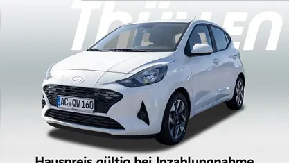 Neu Hyundai i10 Trend 63 PS (46 kW) 2025 Weiß Kleinwagen