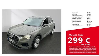 Chronosgrau metallic Gebraucht 2023 Audi Q3 Ambiente SUV | 37.580 € (Fairer Preis)