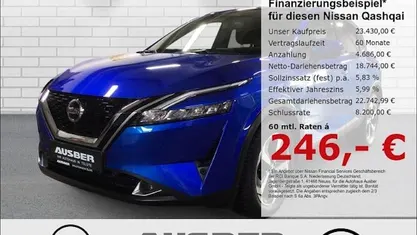 Usado Nissan Qashqai 360º 140 CV (102 kW) 2022 Azul SUV