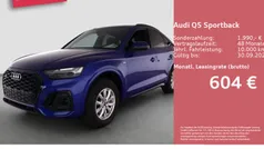 Ultrablau metallic Gebraucht 2024 Audi Q5 Sportback Ambiente SUV | 50.890 € (Fairer Preis)