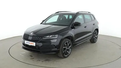 Gebraucht Skoda Karoq SportLine 190 PS (139 kW) 2022 Schwarz SUV