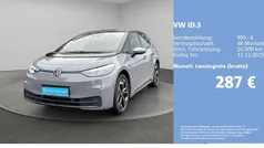 Grau Gebraucht 2022 VW ID.3 Pure Kleinwagen | 20.780 € (Fairer Preis)