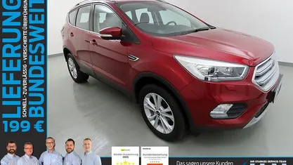 Ruby rot Gebraucht 2019 Ford Kuga Titanium SUV | 19.680 € (Fairer Preis)