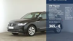 Deep black perleffekt Gebraucht 2021 VW Tiguan Elegance SUV | 28.925 € (Fairer Preis)